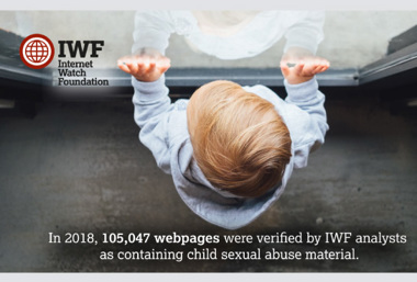 Record number of images showing children being sexually abused removed by UK internet charity