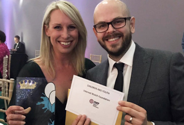 Internet charity work recognised as ‘exceptional’ with prestigious award