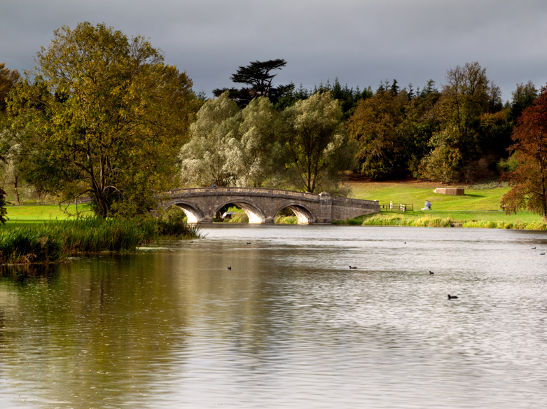 Blenheim Palace Gardens Bridge UK