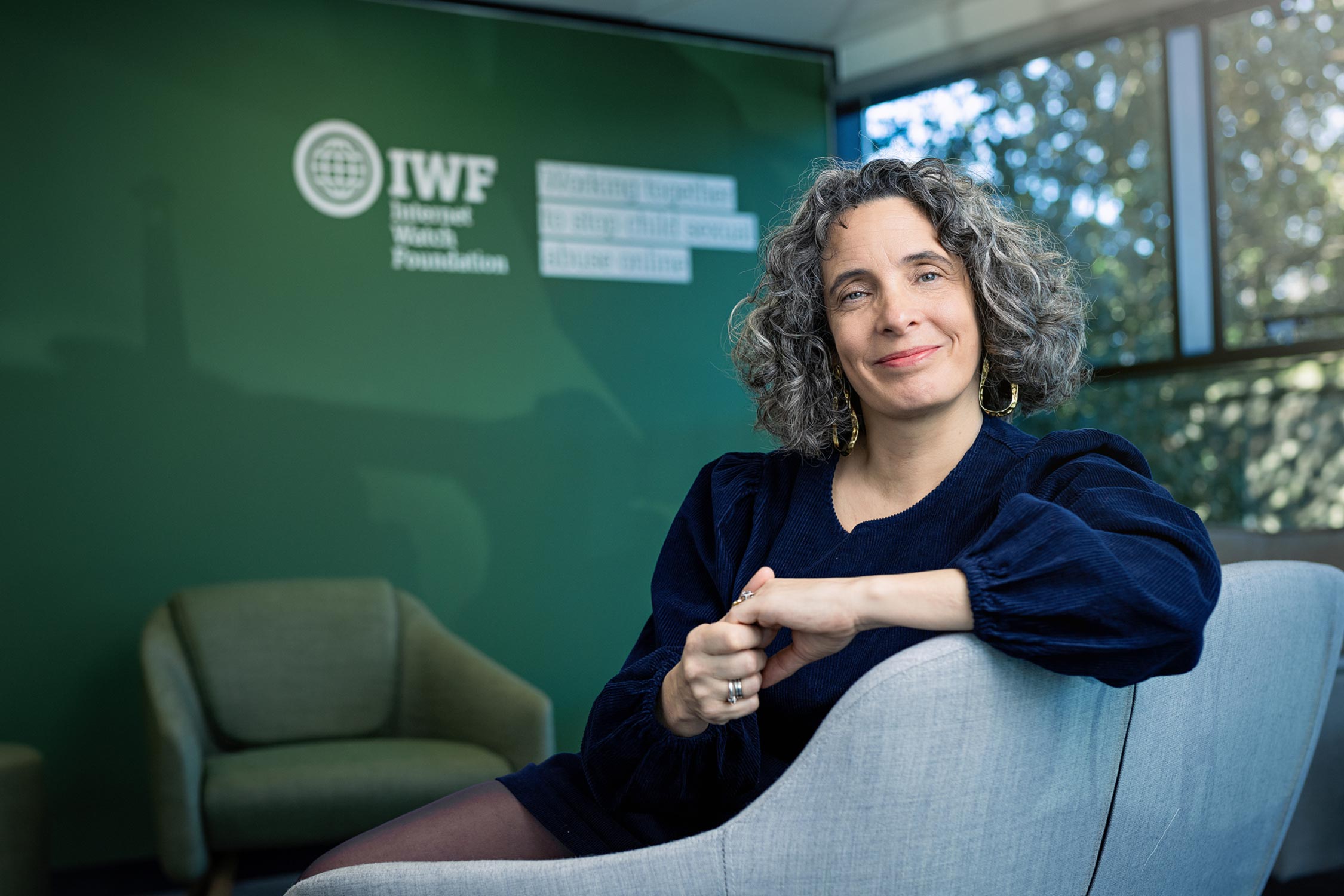 IWF CEO in a meeting 