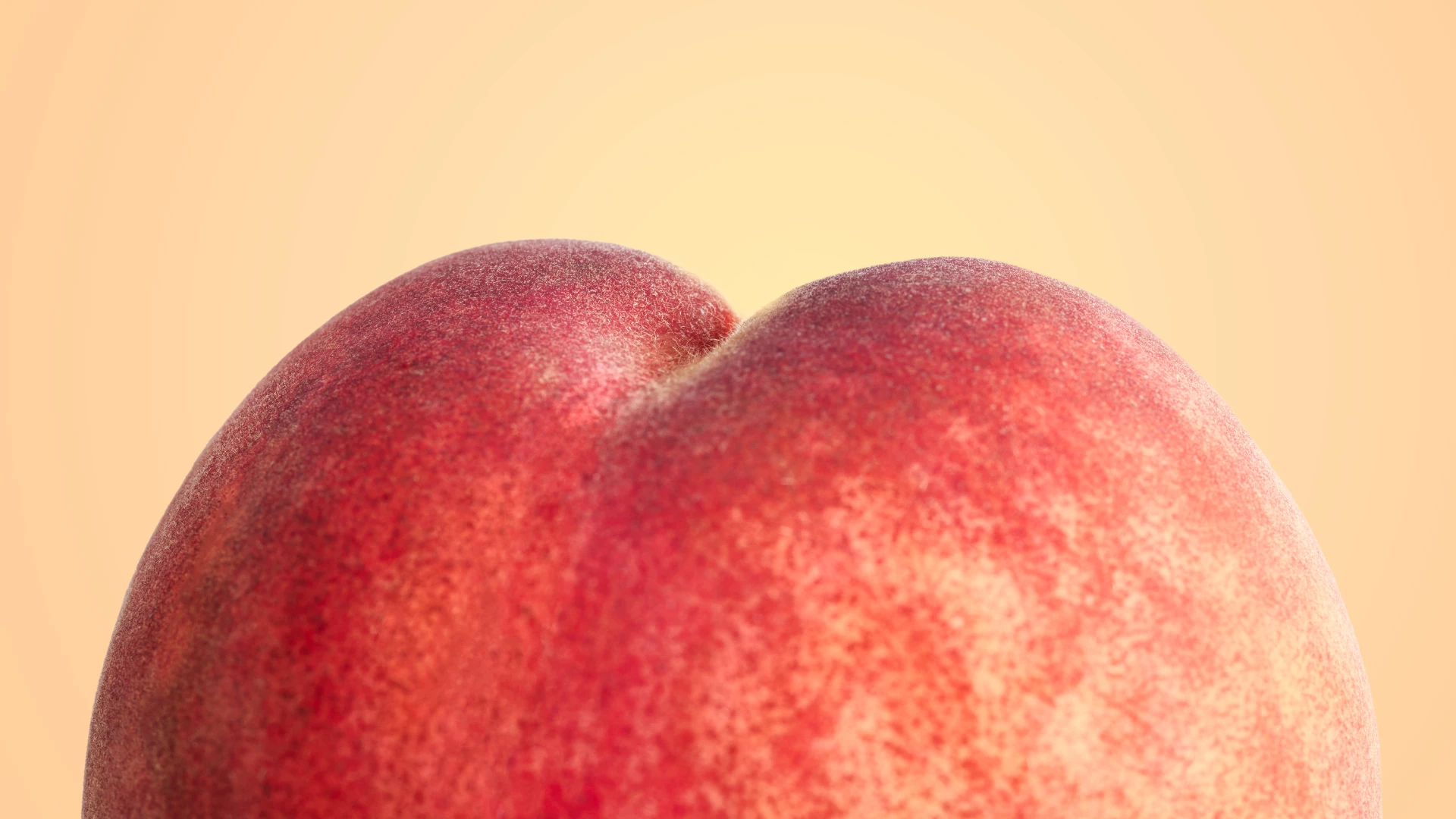 Close up of a peach