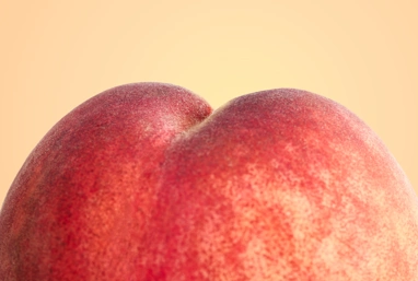 Close up of peach