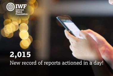 IWF breaks record for actioning reports in a single day 