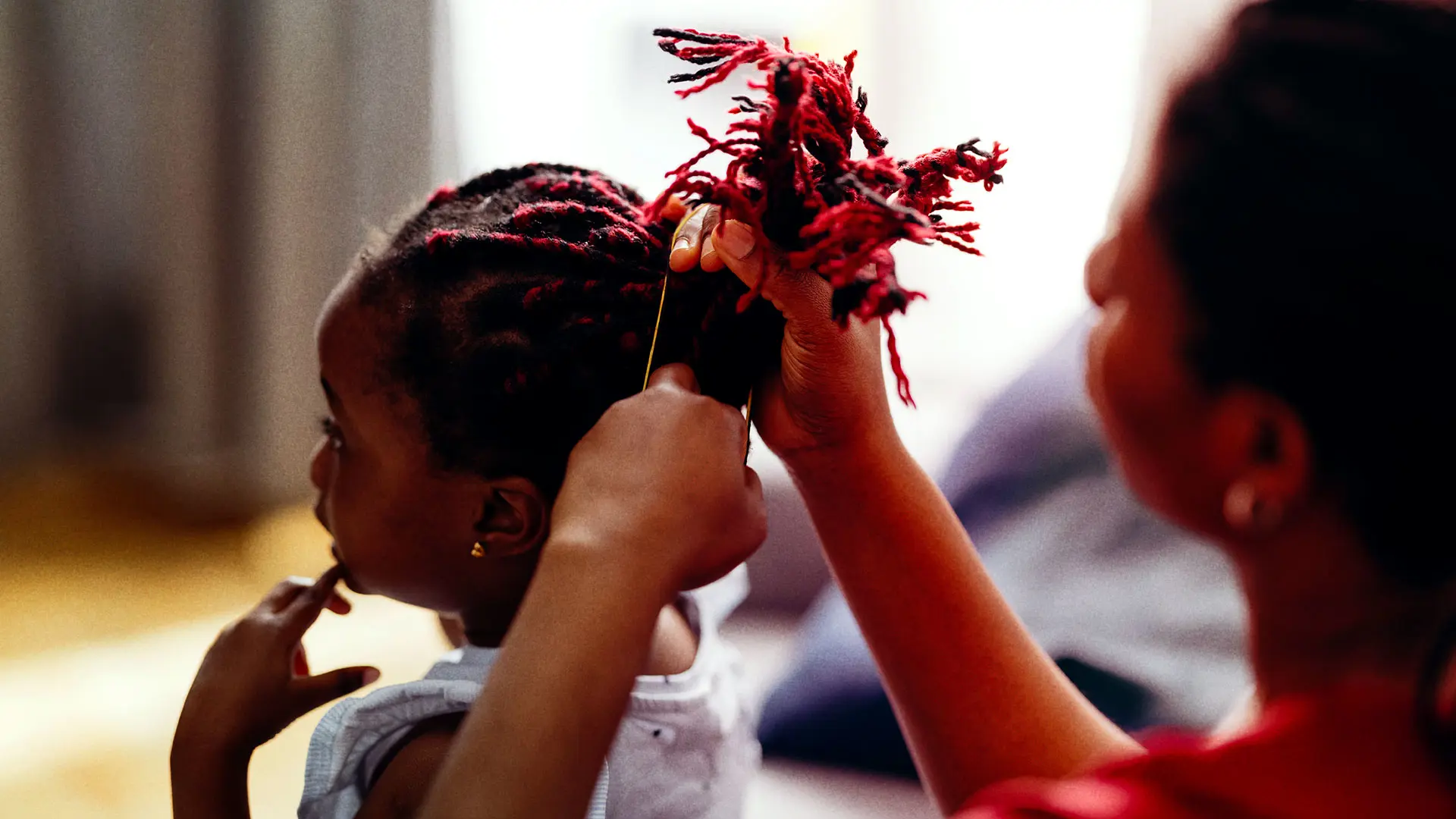 Child with woman 